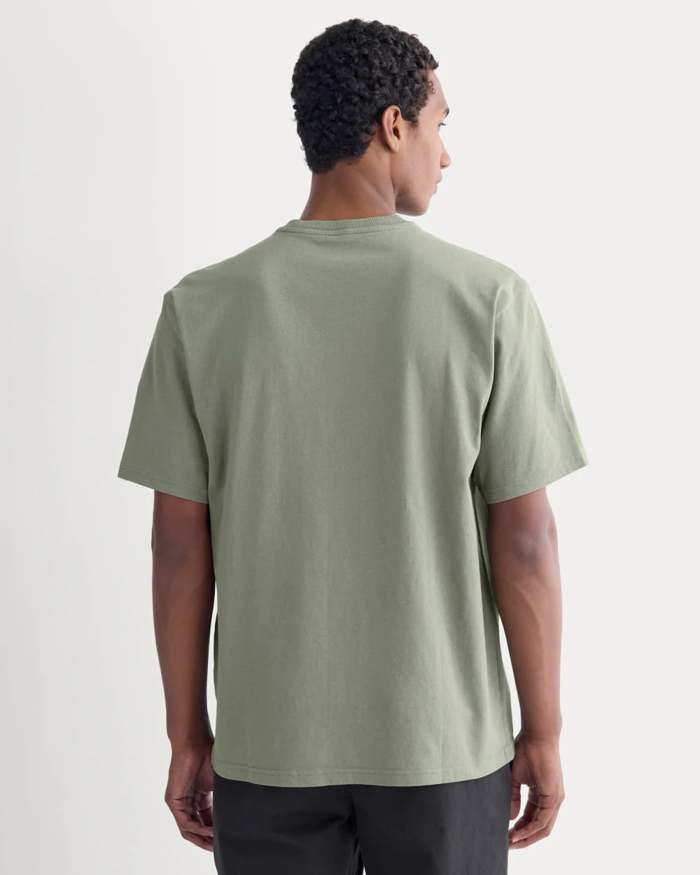Relaxed Midweight Tee | Agave Green - Image 4