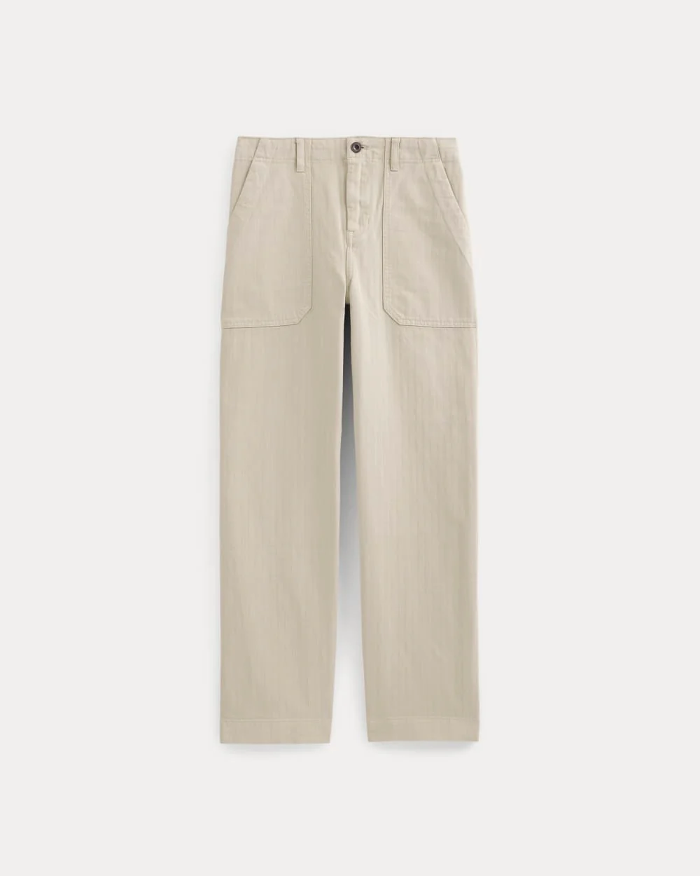 Relaxed Herringbone Fatigue Pants | Peyote - Image 2
