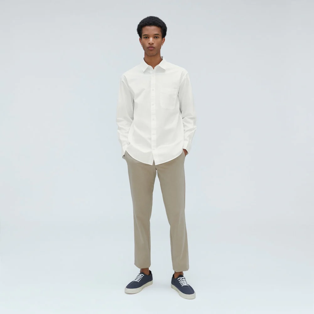 The Relaxed Poplin Shirt | White - Image 6