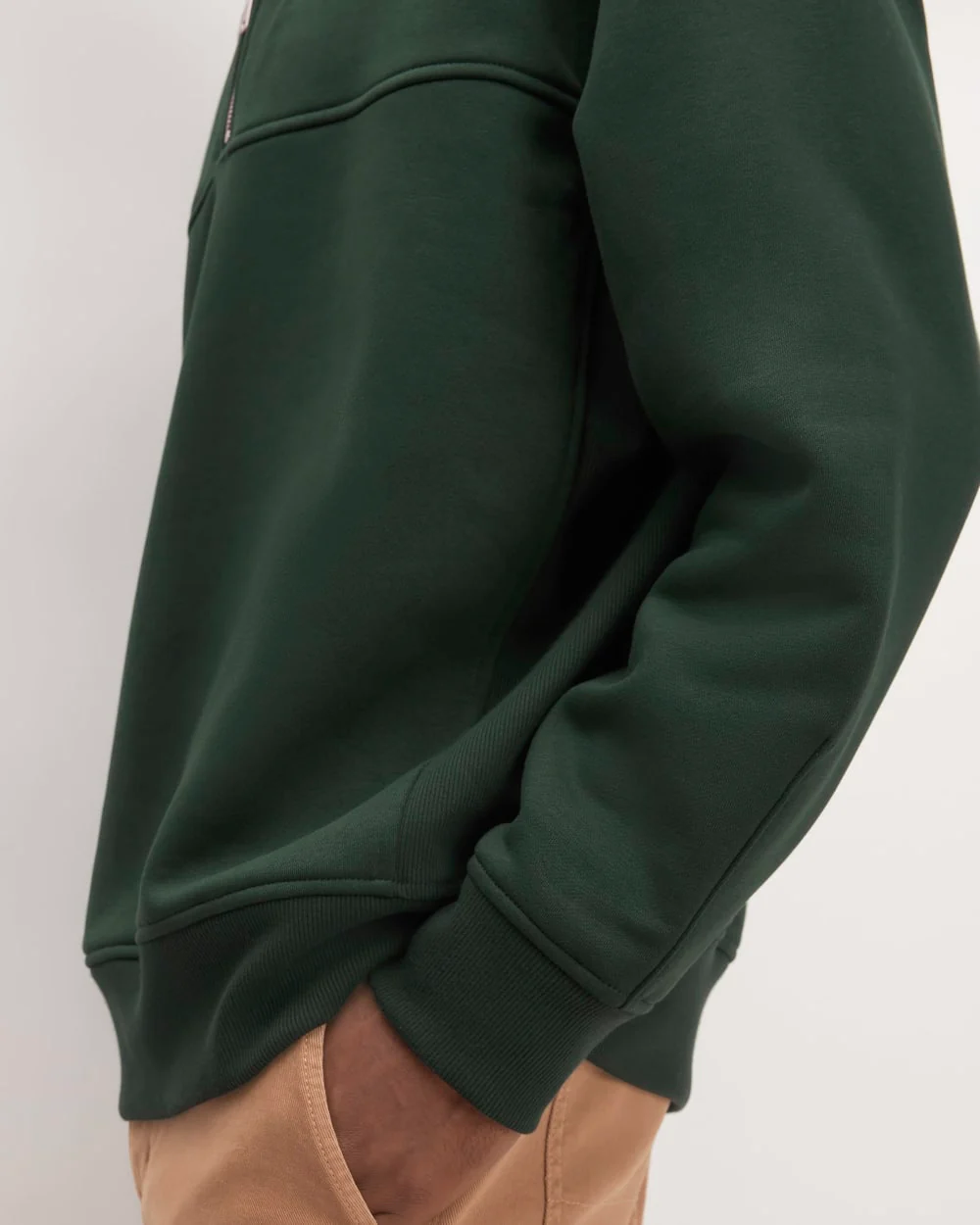 The ReTrack Fleece Half-Zip | Scarab - Image 5