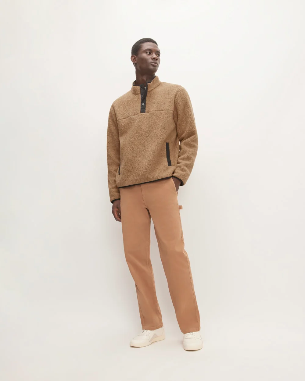 The ReNew Fleece Pullover | Tiger's Eye - Image 3