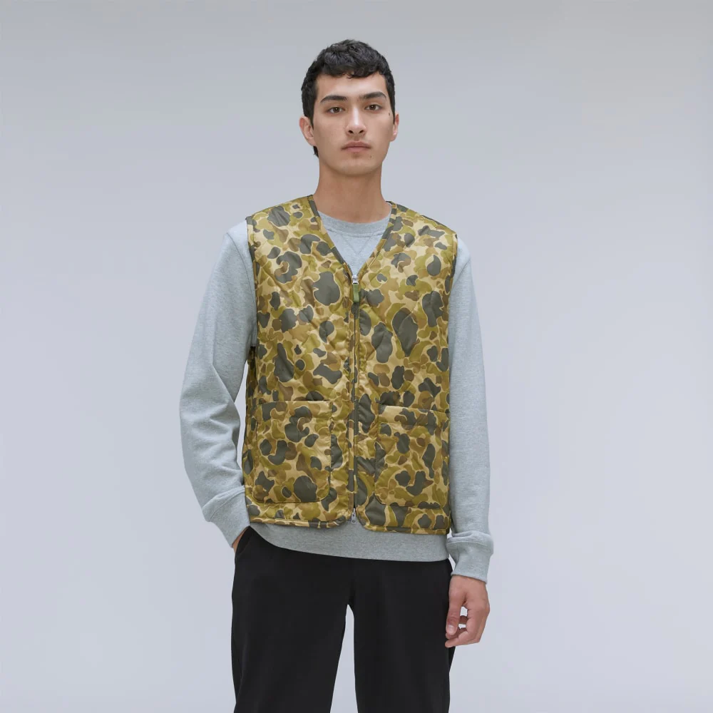 The ReNew Liner Vest | Fennel Seed Camo