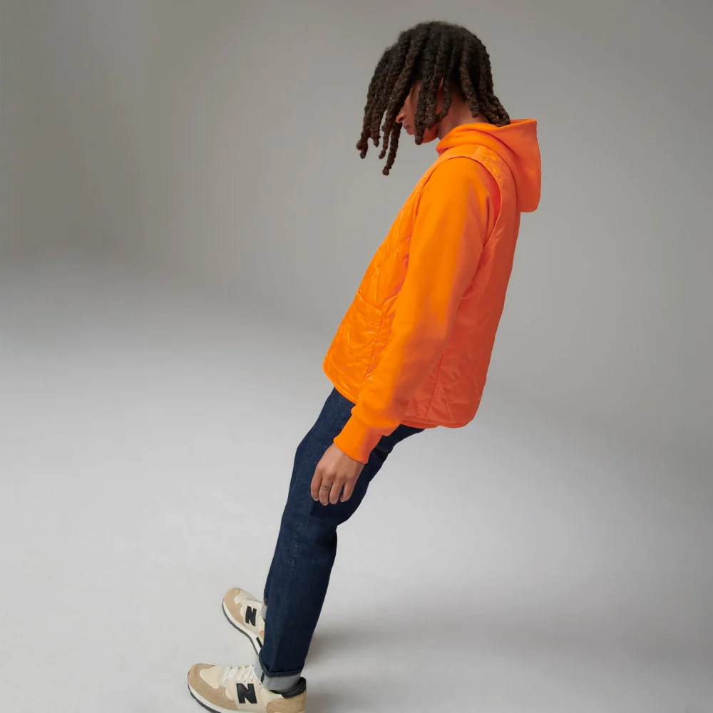 The ReNew Liner Vest | Safety Orange - Image 8