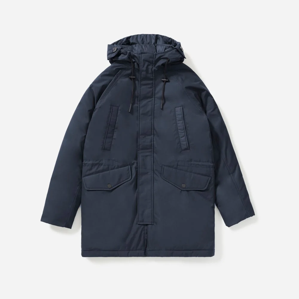The ReNew Long Parka | India Ink - Image 2