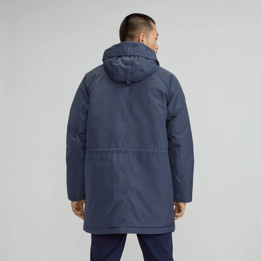 The ReNew Long Parka | India Ink - Image 3