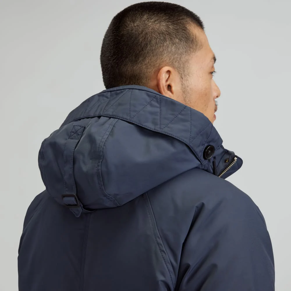 The ReNew Long Parka | India Ink - Image 5