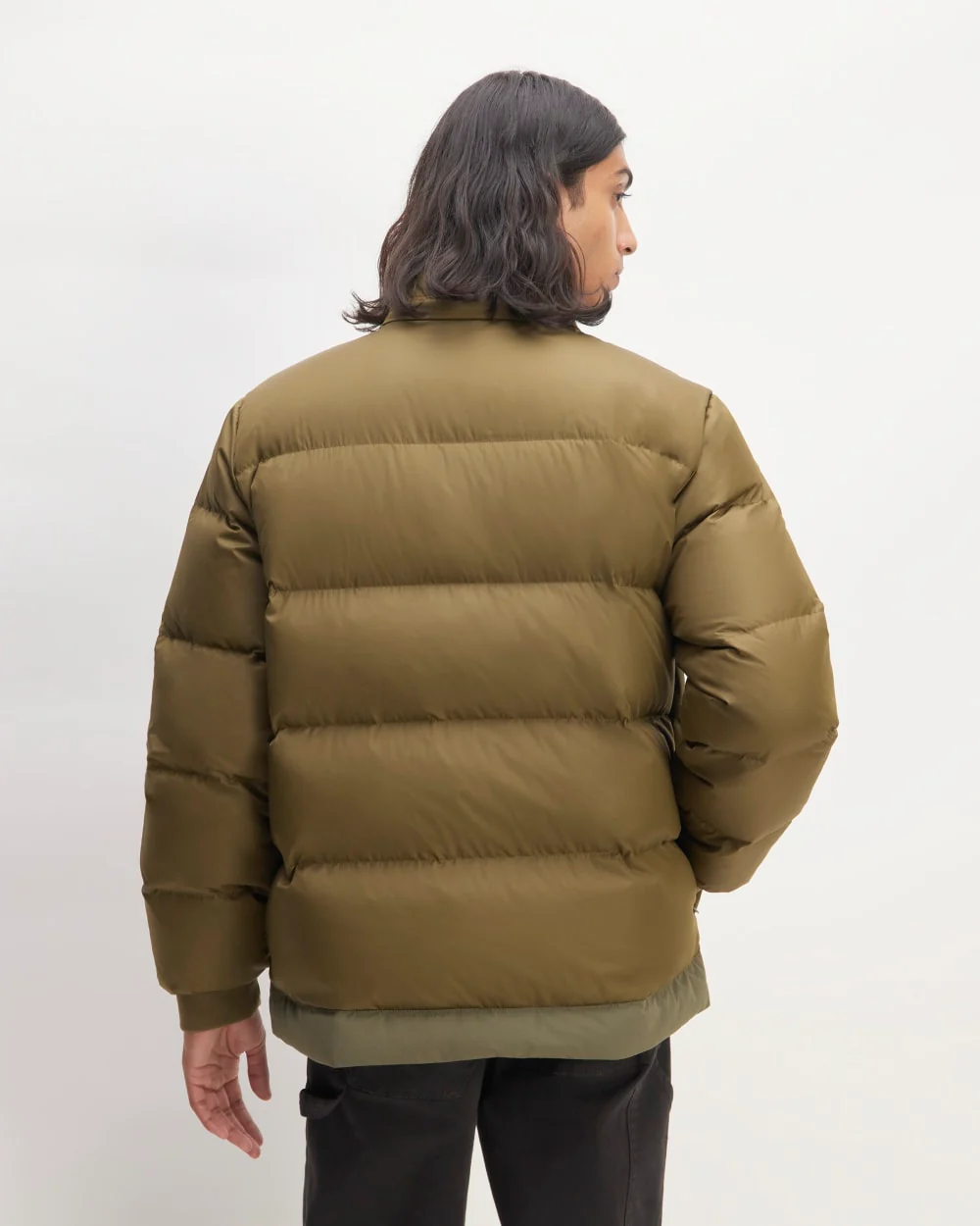 The ReNew Short Puffer | Kalamata / Beech - Image 6
