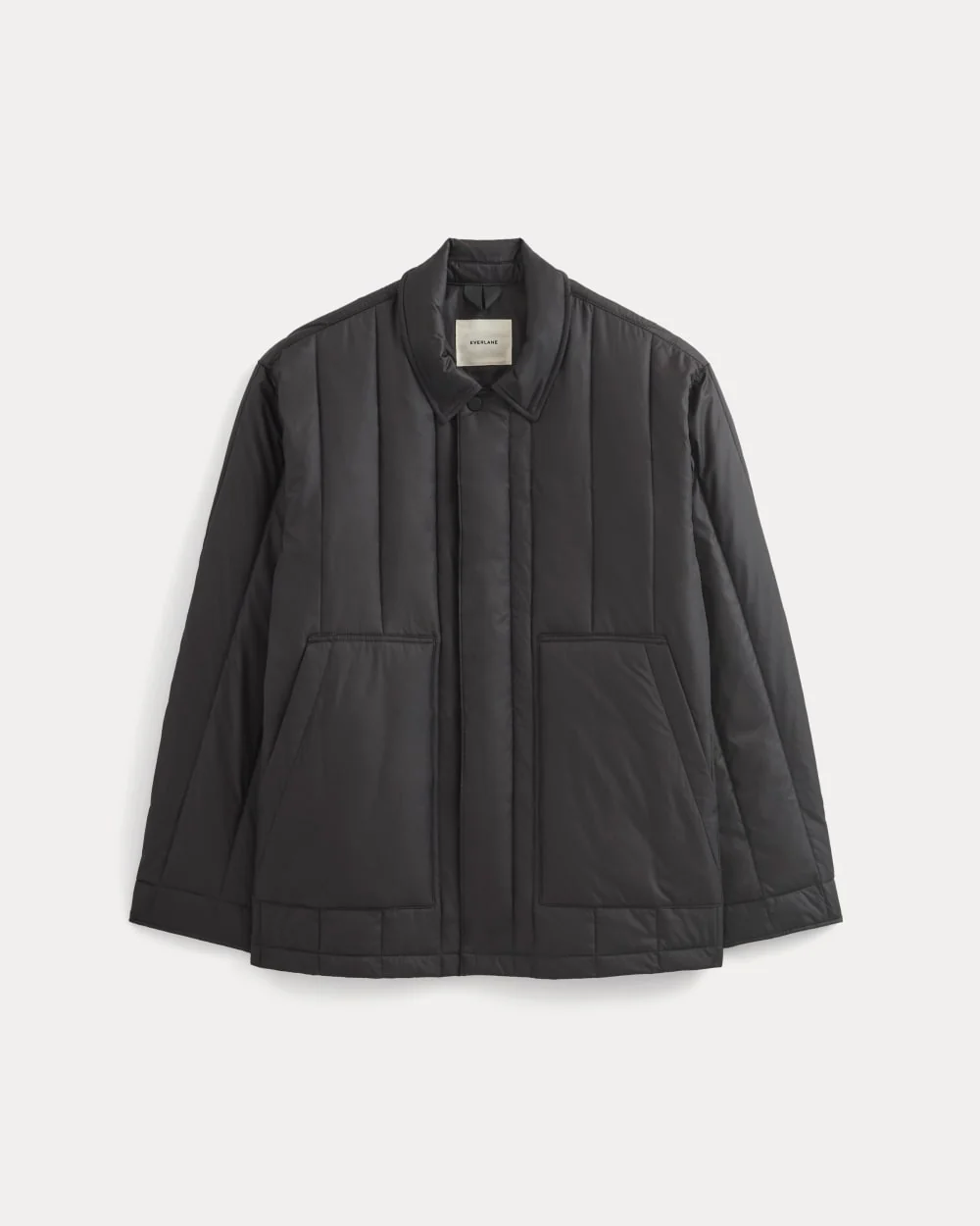 ReNew Vertical-Quilted Jacket | Black - Image 2
