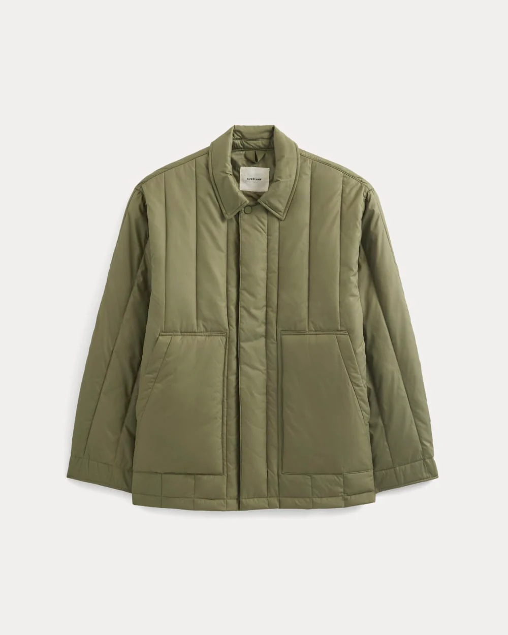 ReNew Vertical-Quilted Jacket | Lichen Green - Image 2