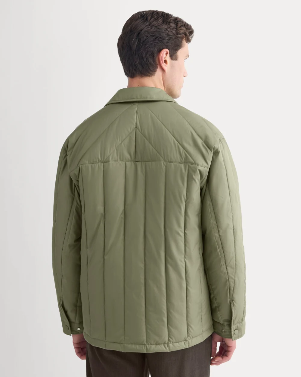 ReNew Vertical-Quilted Jacket | Lichen Green - Image 5