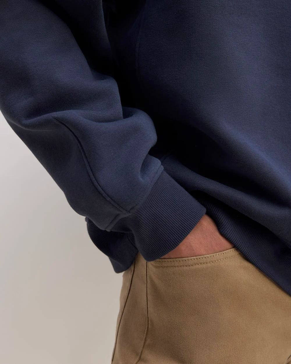 The ReTrack Crewneck Sweatshirt | Navy - Image 5