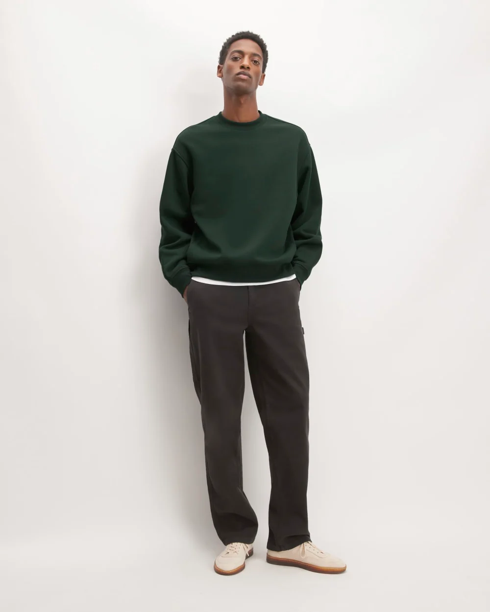 The ReTrack Crewneck Sweatshirt | Scarab - Image 3