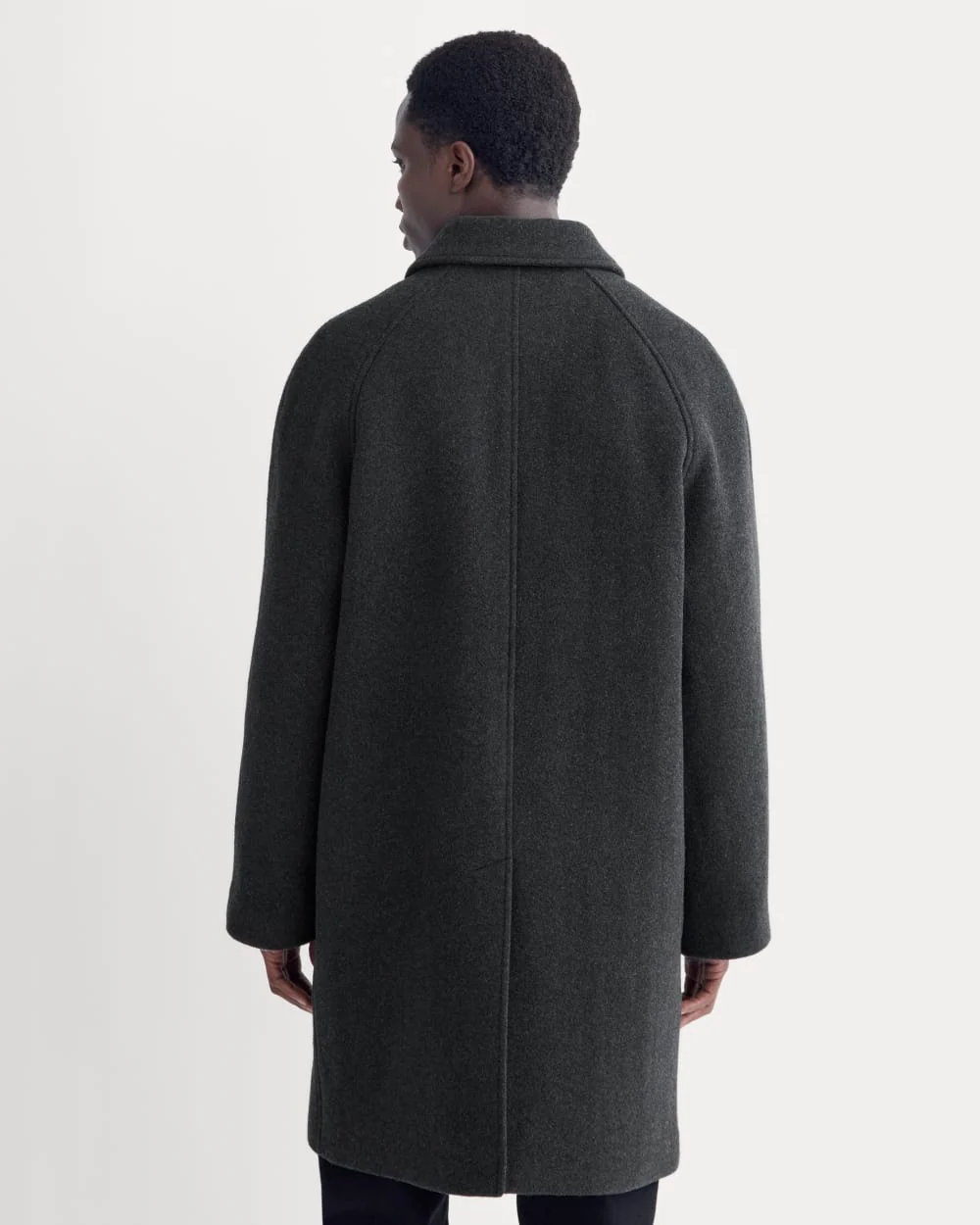 ReWool Car Coat | Heather Charcoal - Image 5