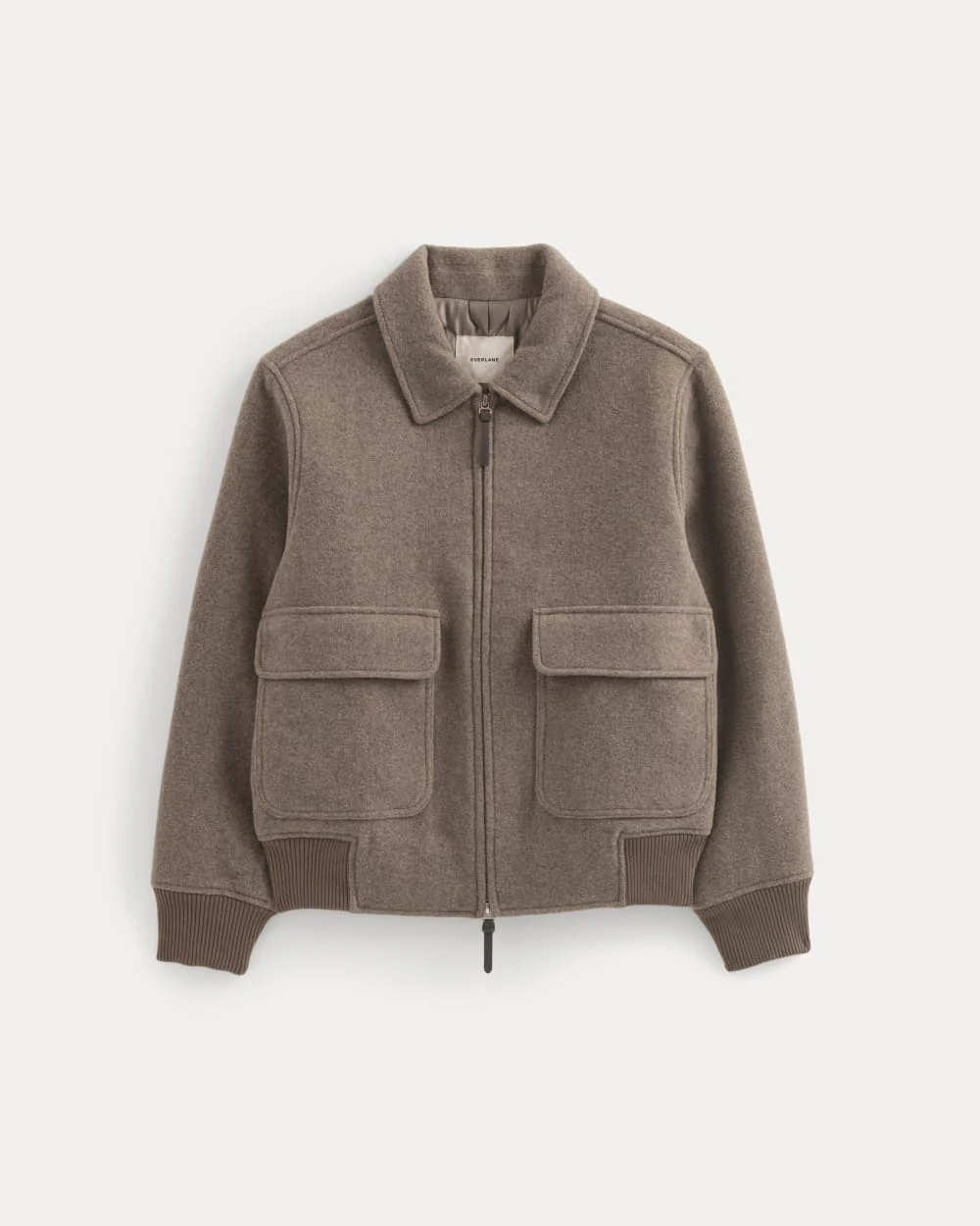 ReWool Flight Jacket | Heather Taupe - Image 2