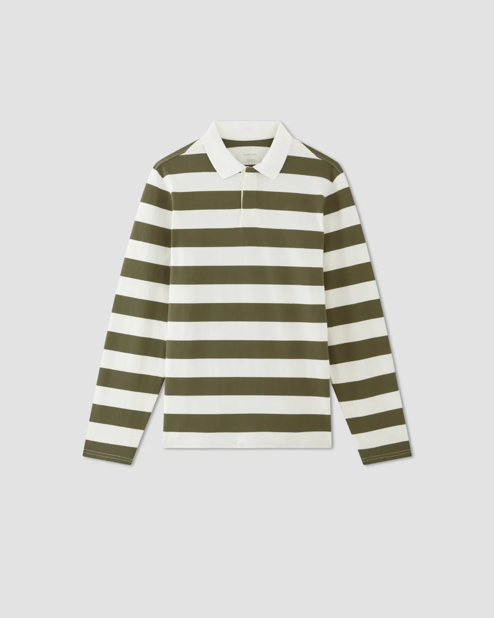 The Premium-Weight Rugby Shirt | Kalamata / Bone - Image 2