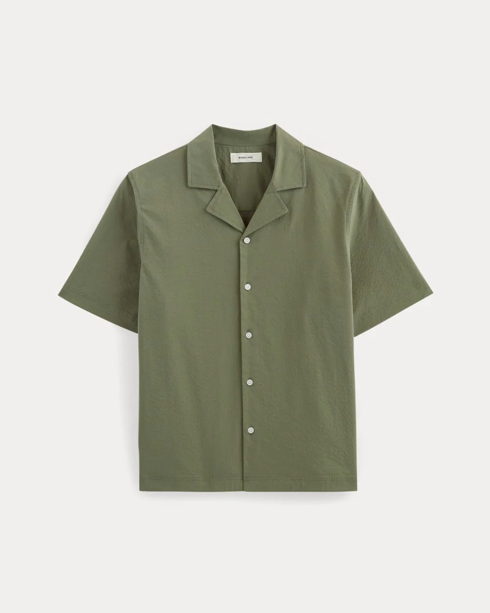 The Seersucker Resort Shirt | Lichen Green - Image 2