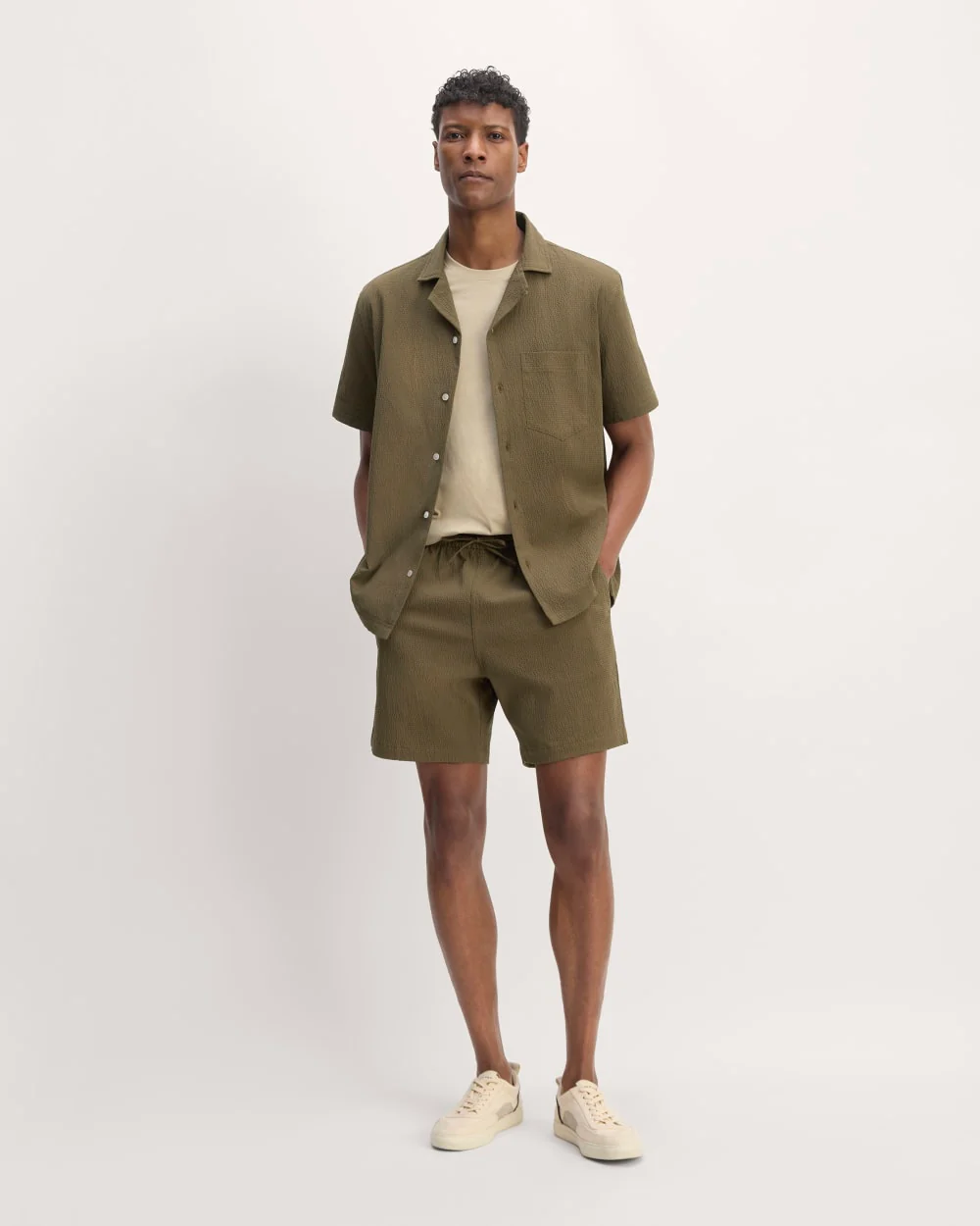 The Seersucker Short | Beech