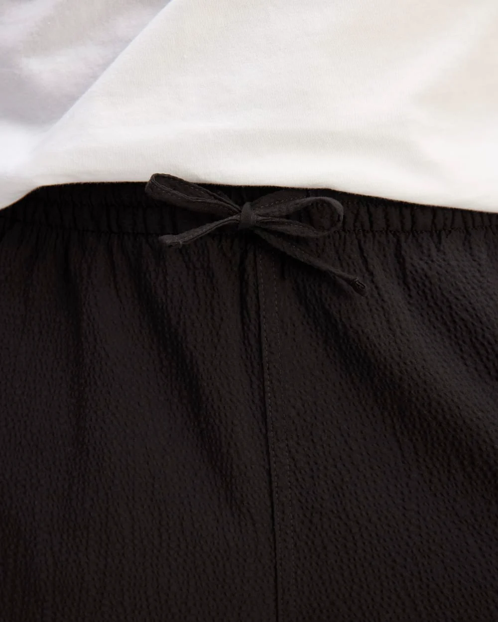 The Seersucker Short | Black - Image 5