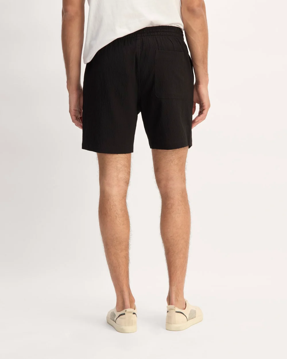 The Seersucker Short | Black - Image 6