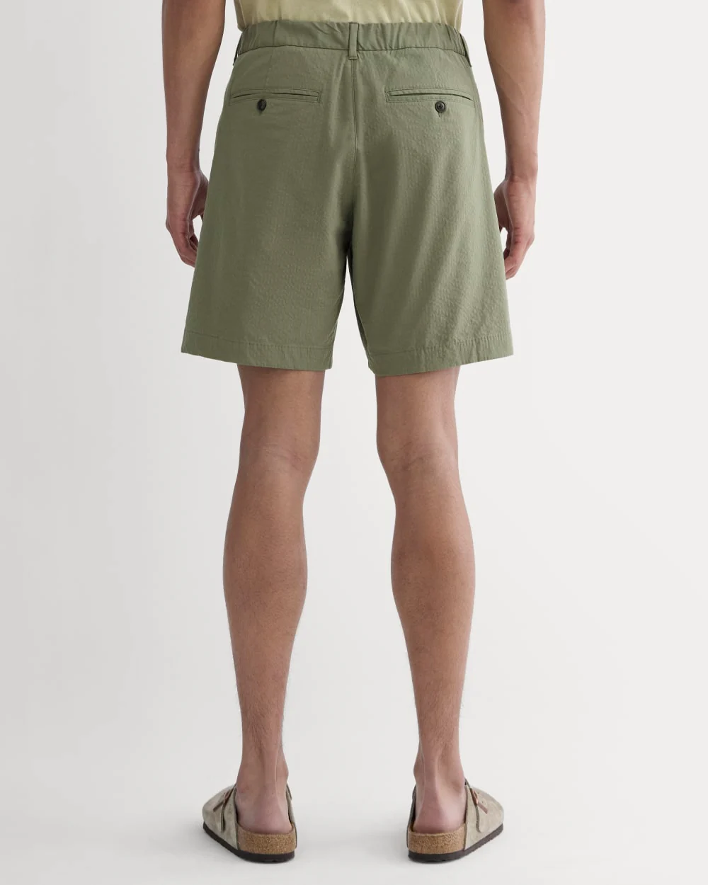 The Seersucker Short | Lichen Green - Image 5