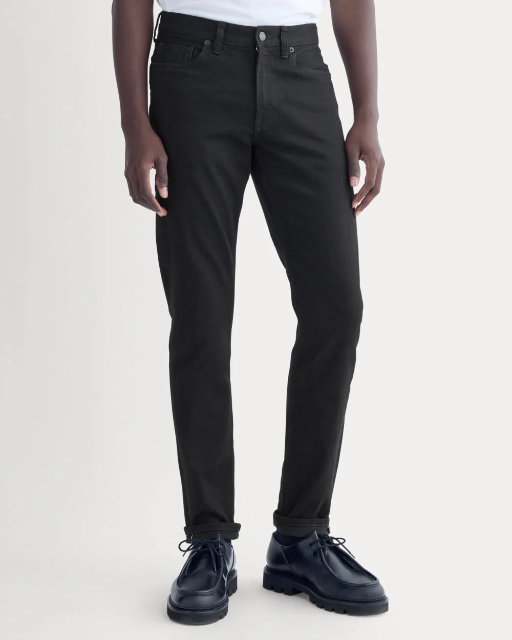 The Selvedge Slim-Fit Jean | Shadow Rinse - Image 4