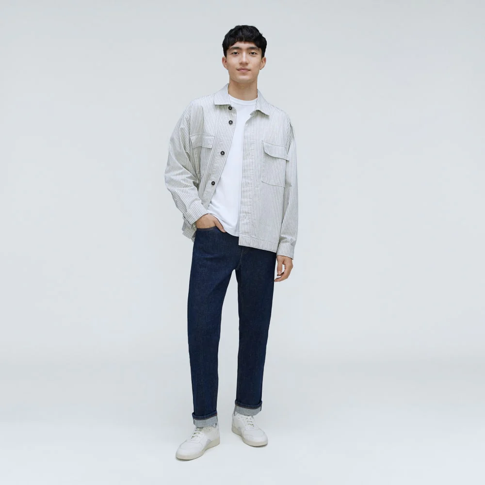 The Selvedge Straight Fit Jean | Indigo Rinse