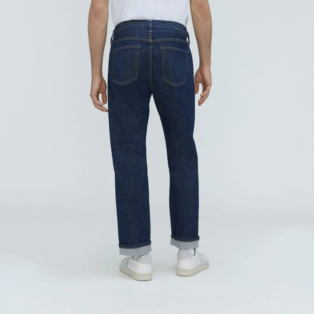 The Selvedge Straight Fit Jean | Indigo Rinse - Image 6