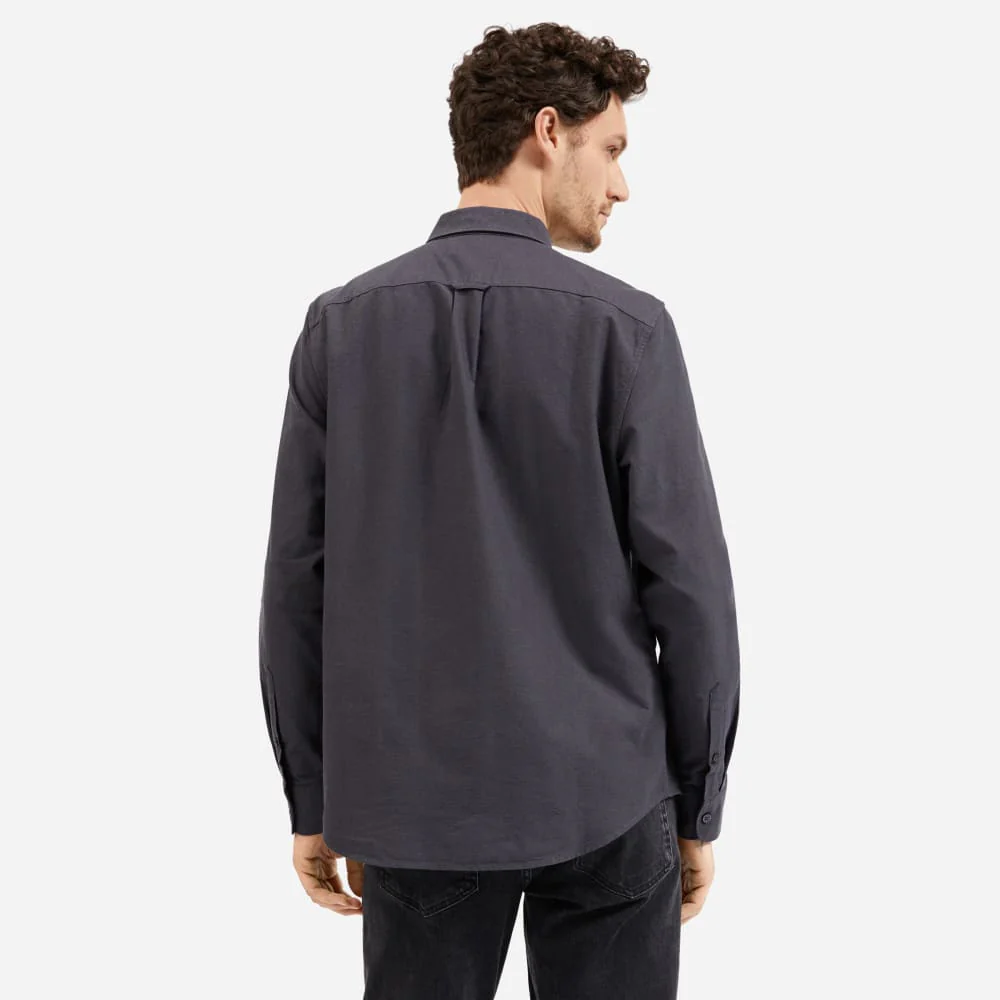 The Slim-Fit Japanese Oxford | Slate Grey | Regular - Image 5