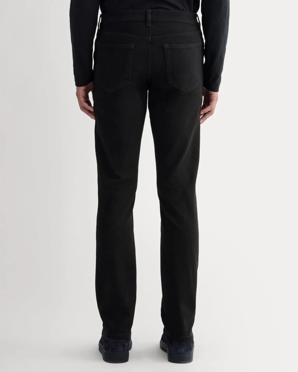The Slim 4-Way Stretch Organic Jean | Uniform  | Black - Image 5