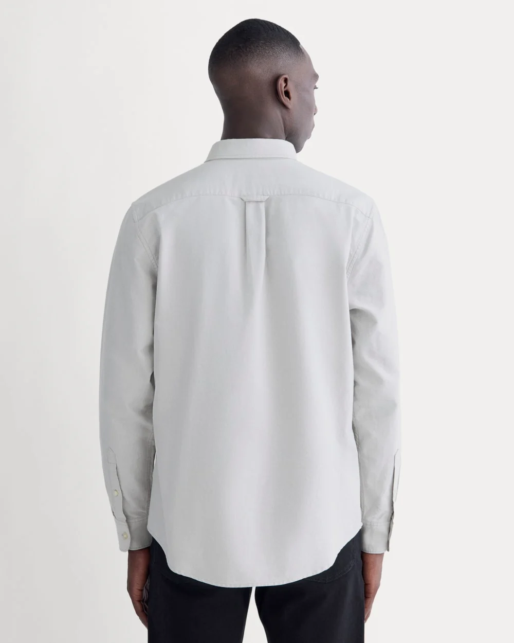The Slim Oxford Shirt | Grey | Standard - Image 4