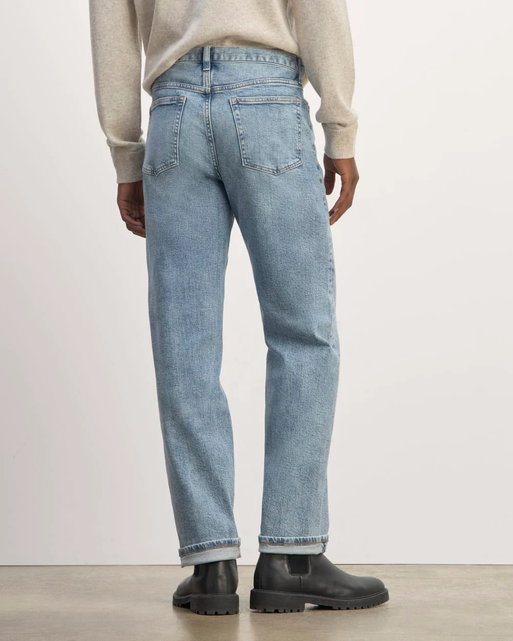 The Selvedge Loose Straight Jean | Longbay - Image 6