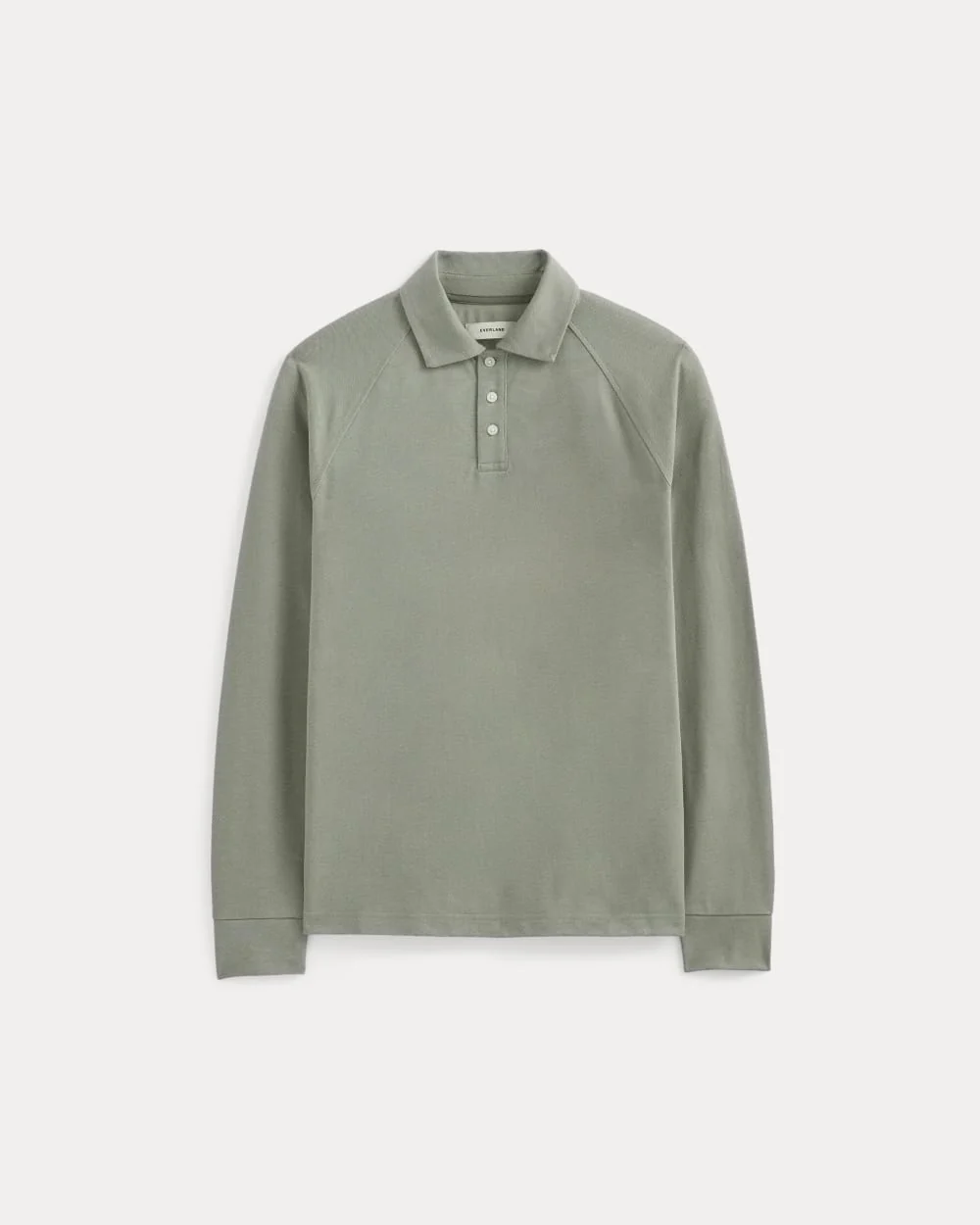 Startup Raglan Polo | Chambray Deep Lichen Green - Image 2