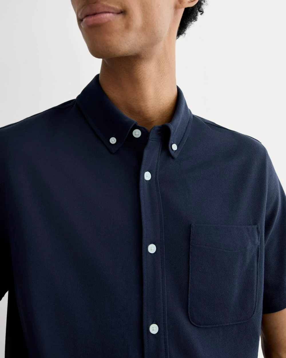 The Startup Short-Sleeve Shirt | Navy - Image 4