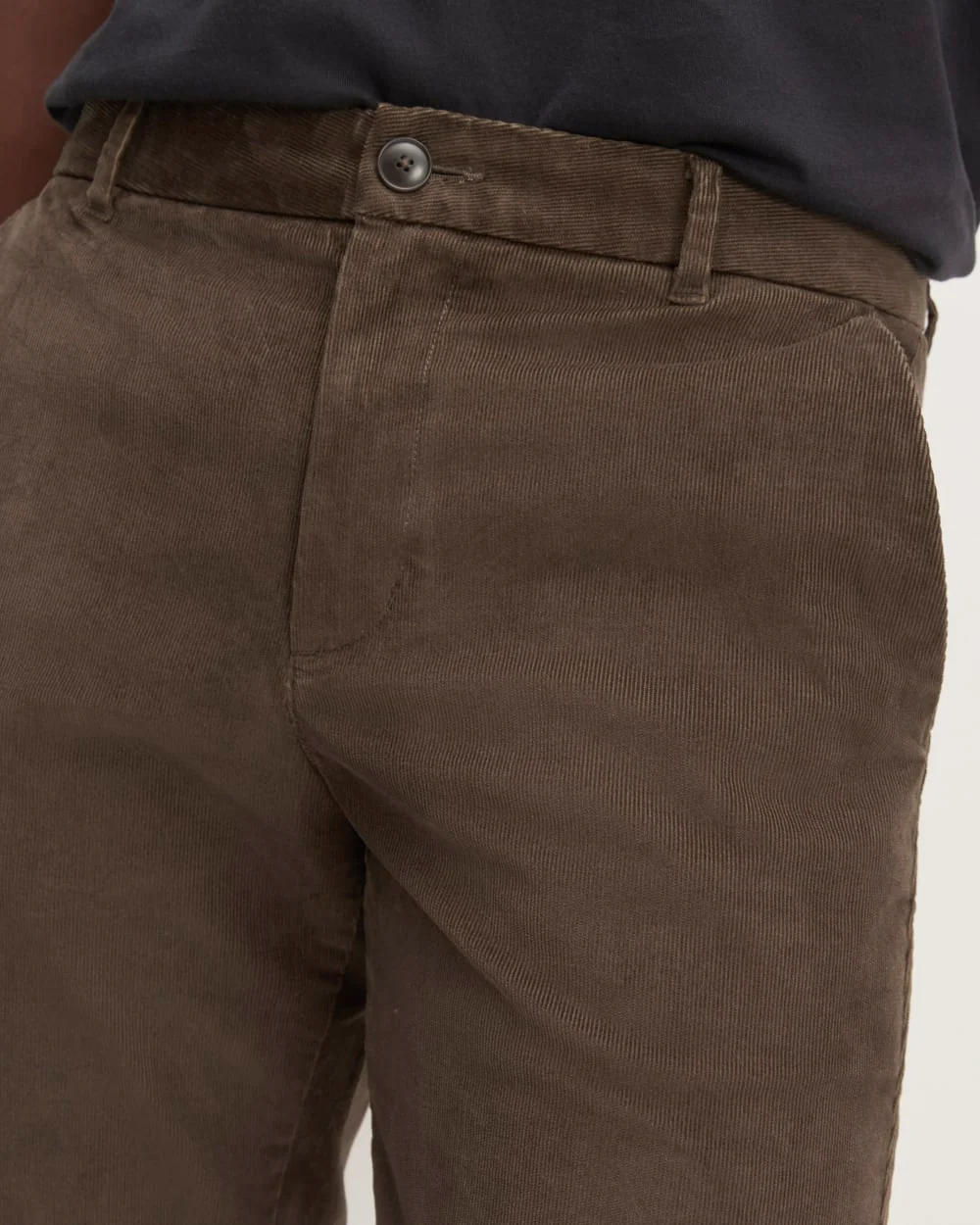 The Straight Fit Corduroy Pant | Cocoa - Image 4
