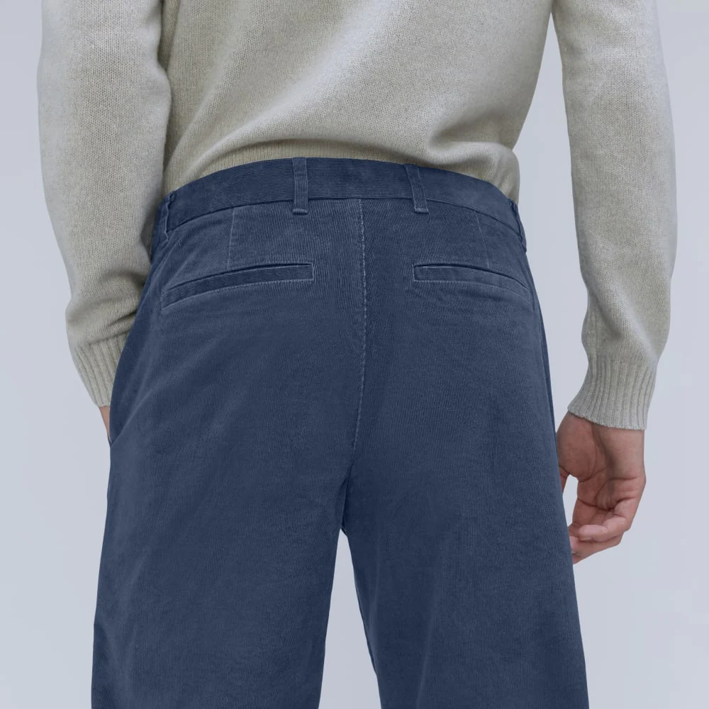 The Straight Fit Corduroy Pant | Insignia Blue - Image 2