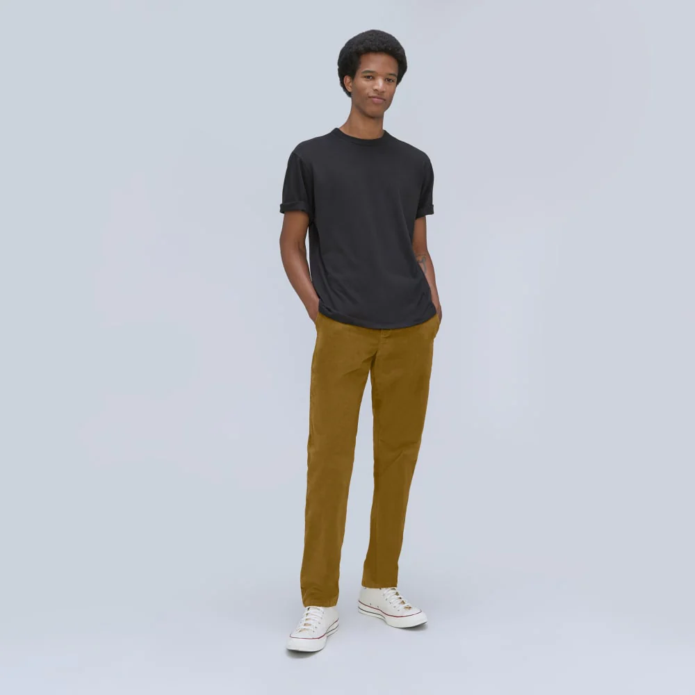 The Straight Fit Corduroy Pant | Tapenade - Image 5