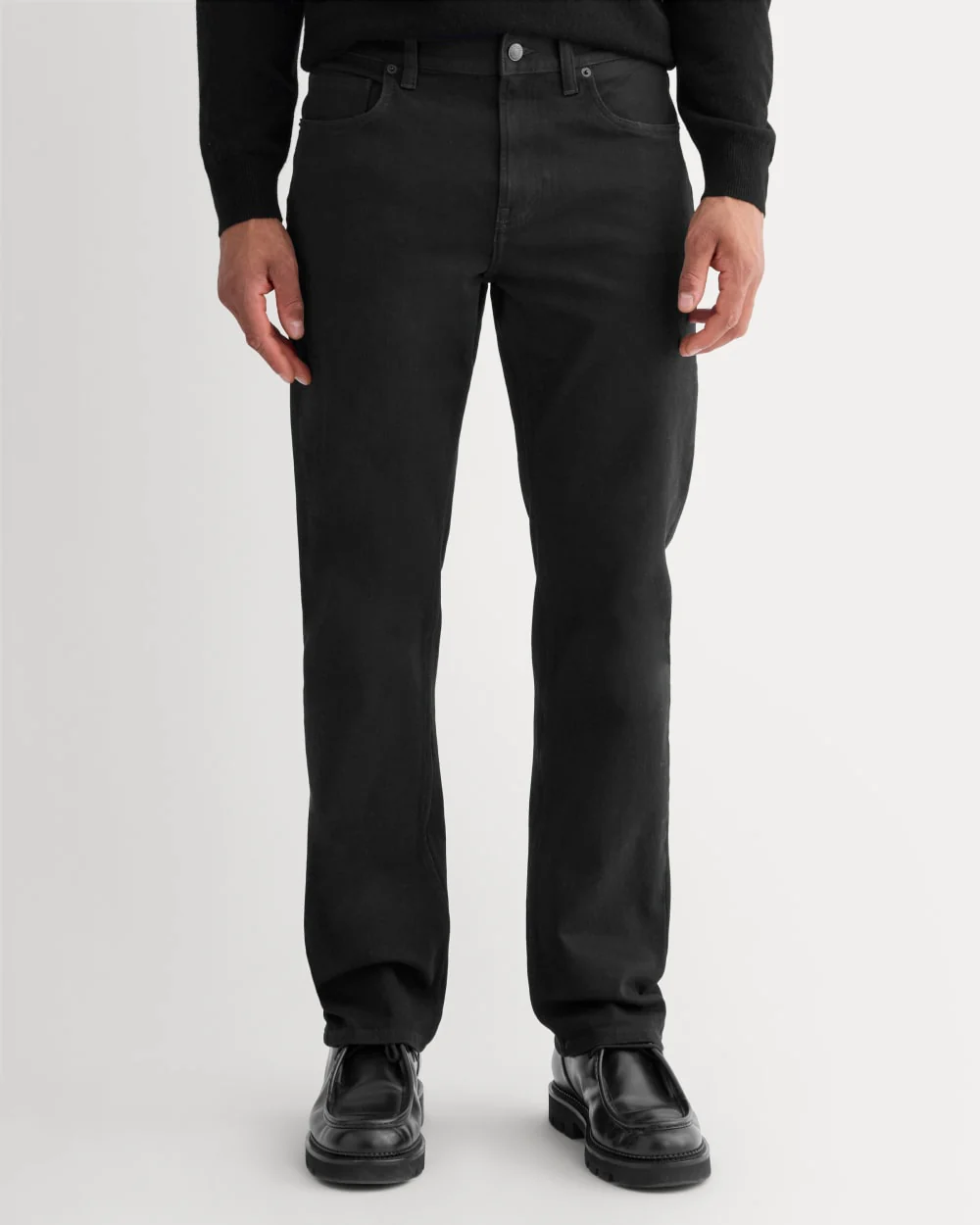 Straight-Leg Stretch Jean | Black - Image 3