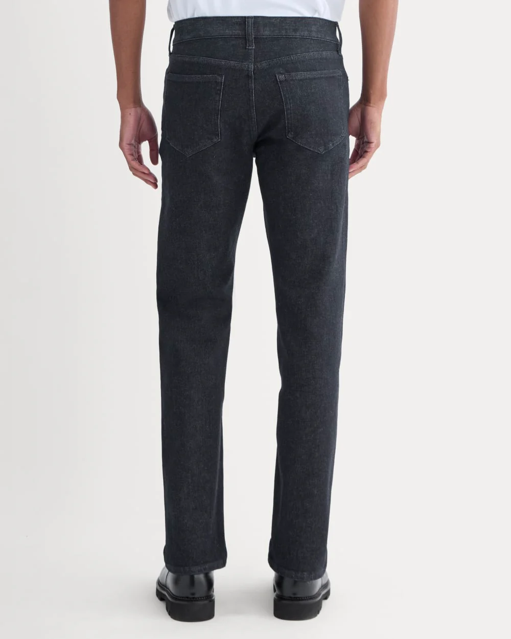 Straight-Leg Stretch Jean | Dark Indigo Rinse - Image 5