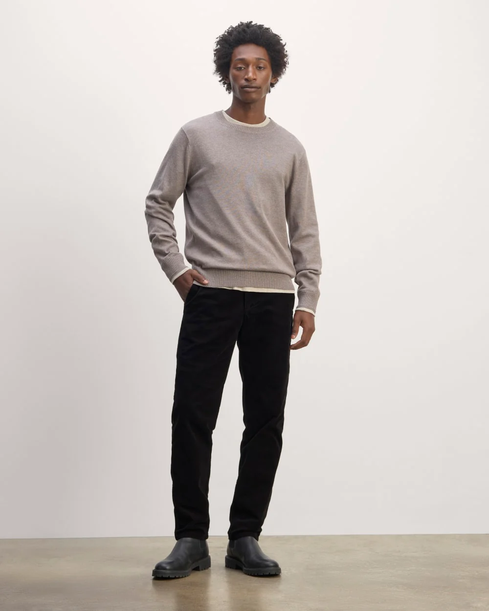 The Corduroy Trouser | Black