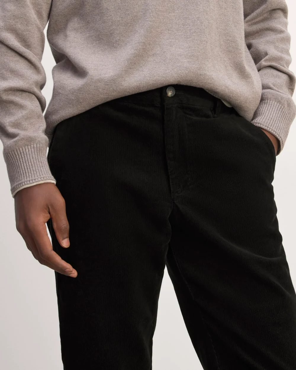 The Corduroy Trouser | Black - Image 4