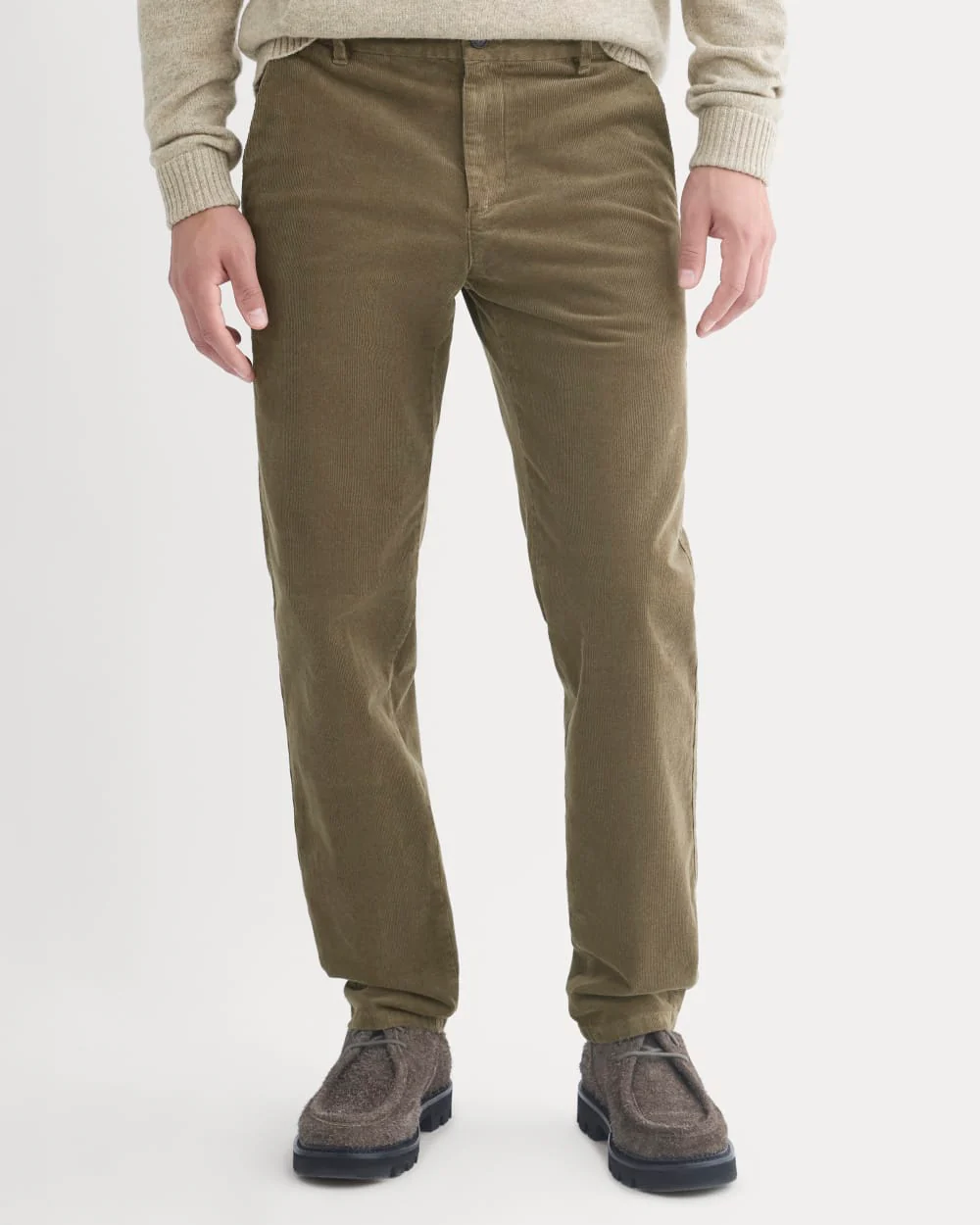The Corduroy Trouser | Deep Taupe - Image 3