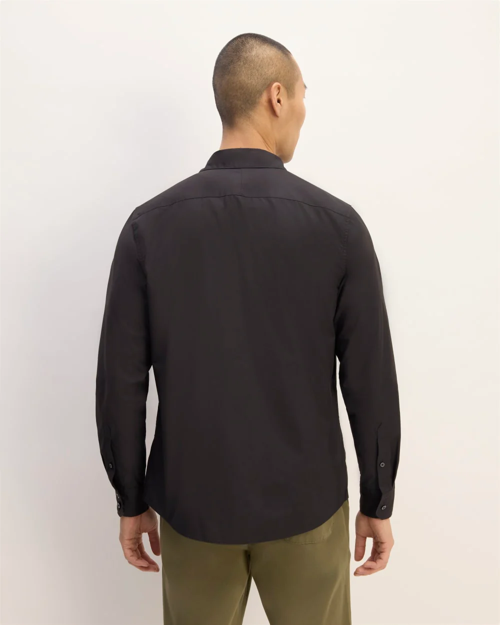 The Supima® Poplin Shirt | Black - Image 6