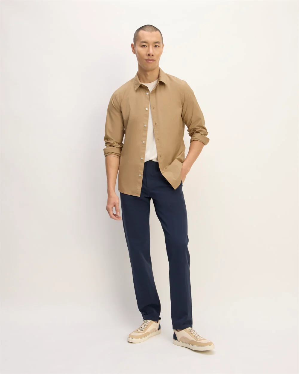 The Supima® Poplin Shirt | Tiger's Eye - Image 3