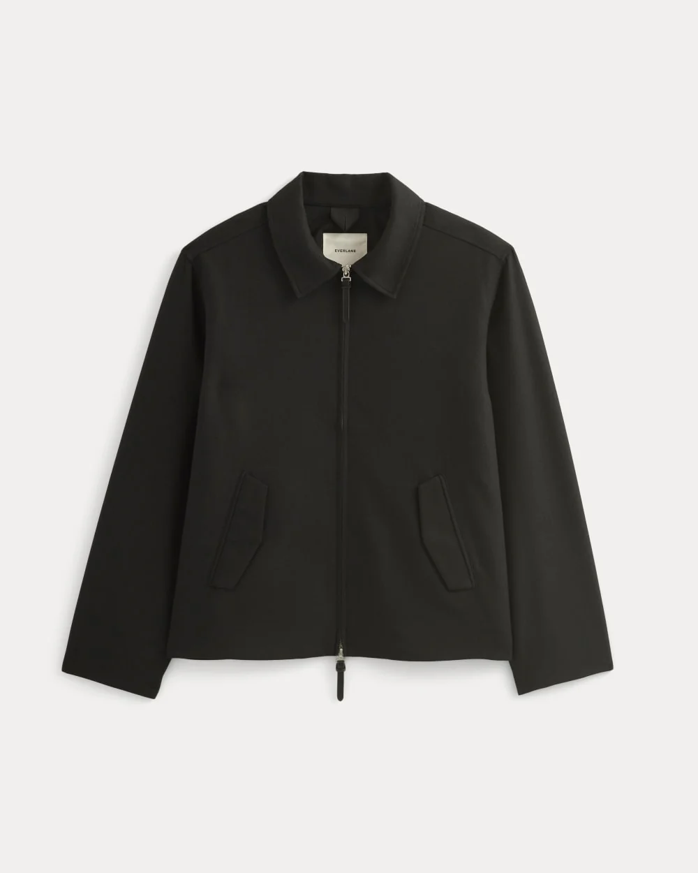 Tailored Zip Jacket | Black - Image 2