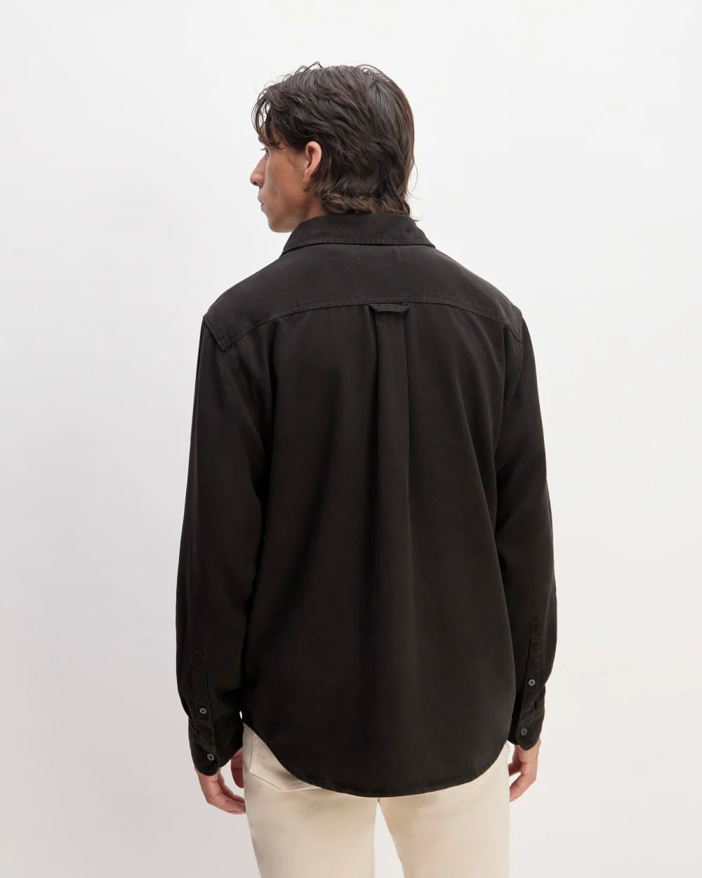 The Utility Shirt Jacket in Buttersoft | Black - Image 6