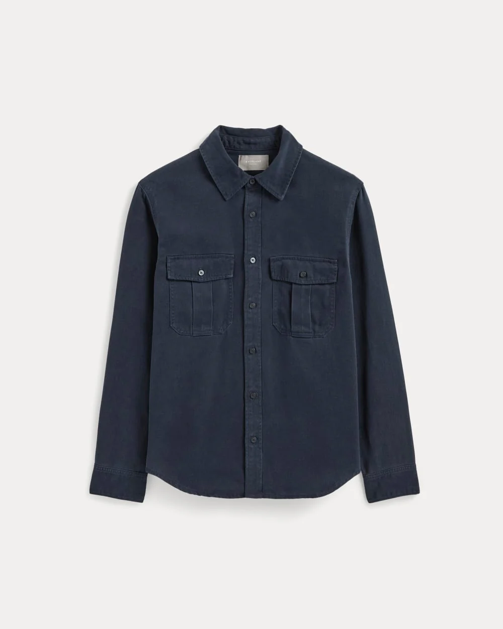 The Utility Shirt Jacket in Buttersoft | Navy - Image 2