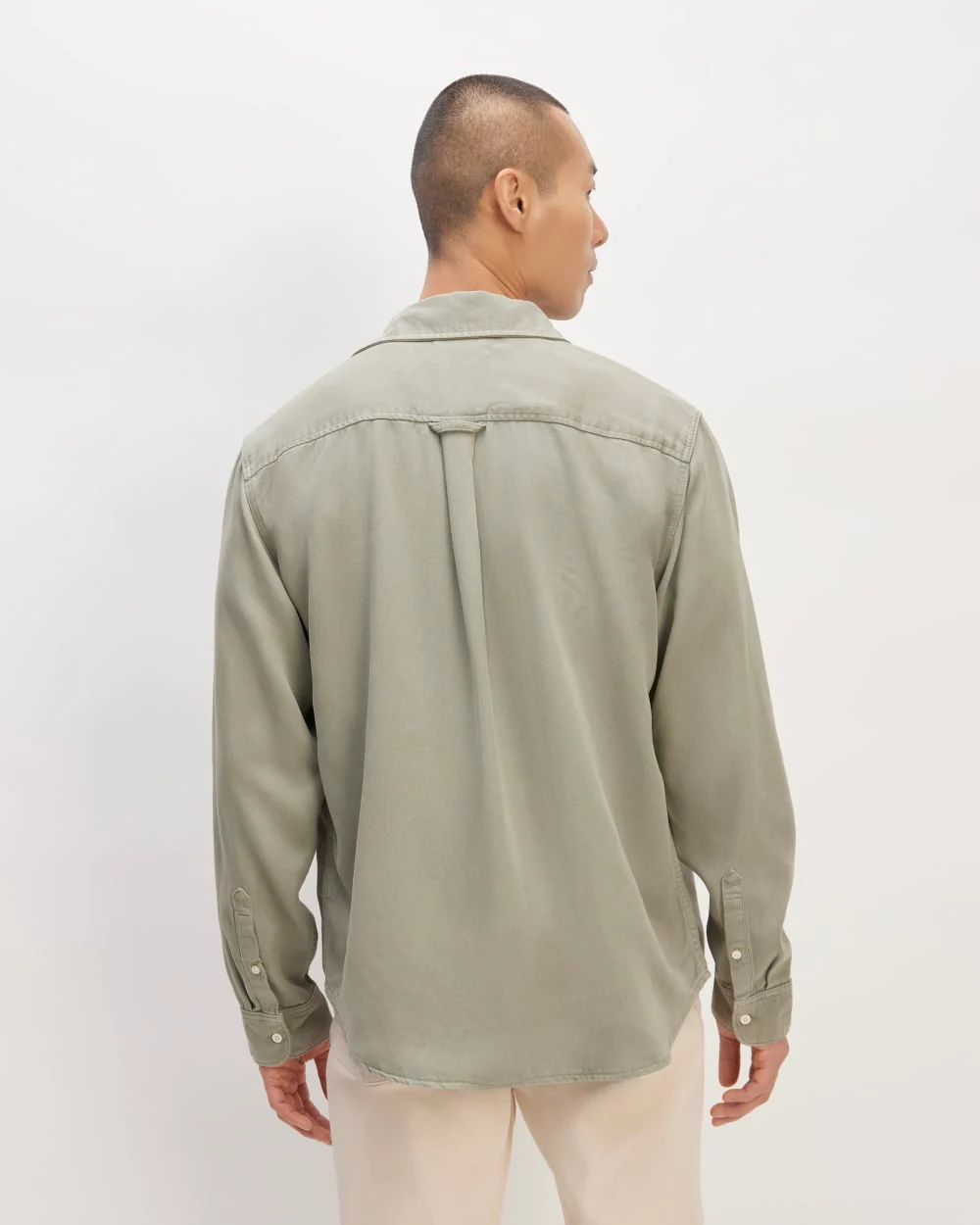 The Utility Shirt Jacket in Buttersoft | Sage Green - Image 6