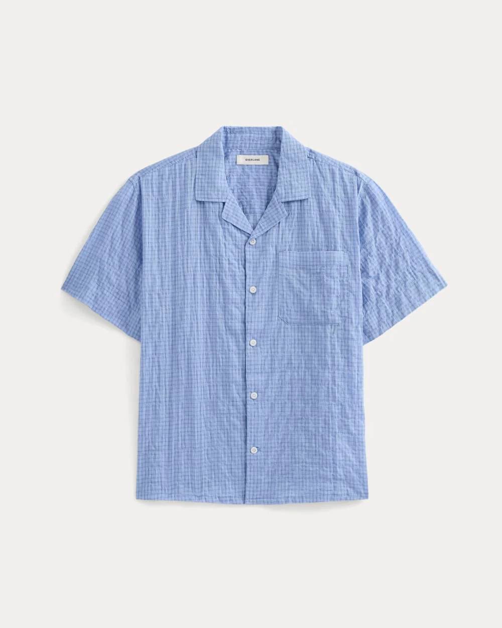 Textured Voile Resort Shirt | Open Air Plaid - Image 2