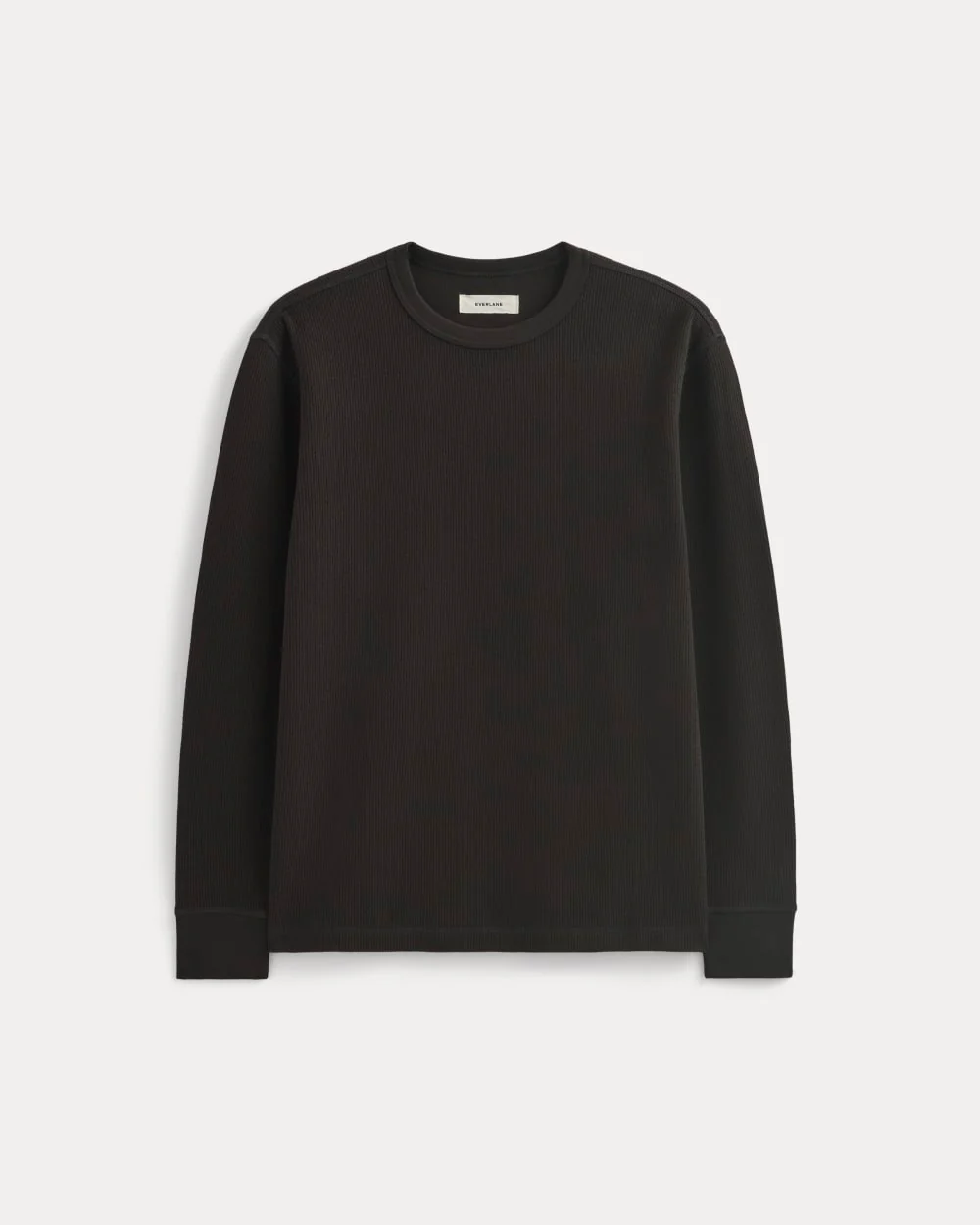 Thermal Crew in Cozy Waffle | Black - Image 2