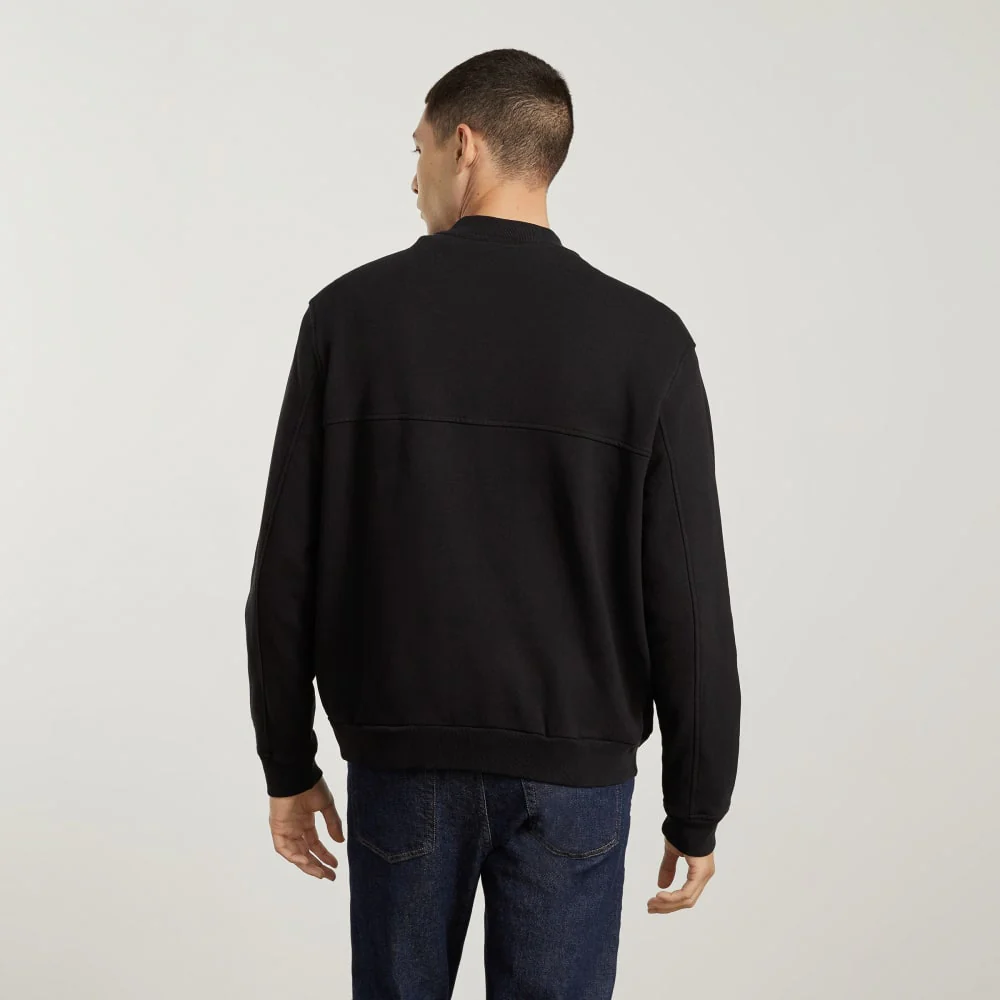 The Track Bomber Jacket | Black - Image 4